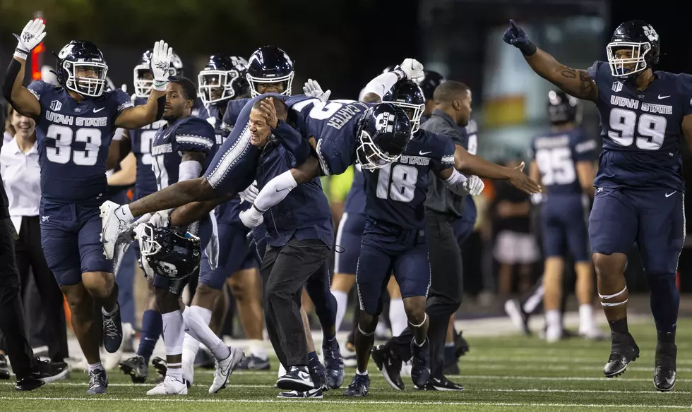 UTAH STATE WIDE RECIEVER LIGHTING IT UP
